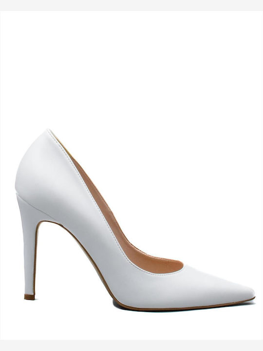 Sante White Heels