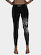 Athlon 309-1828 Women's Black Leggings