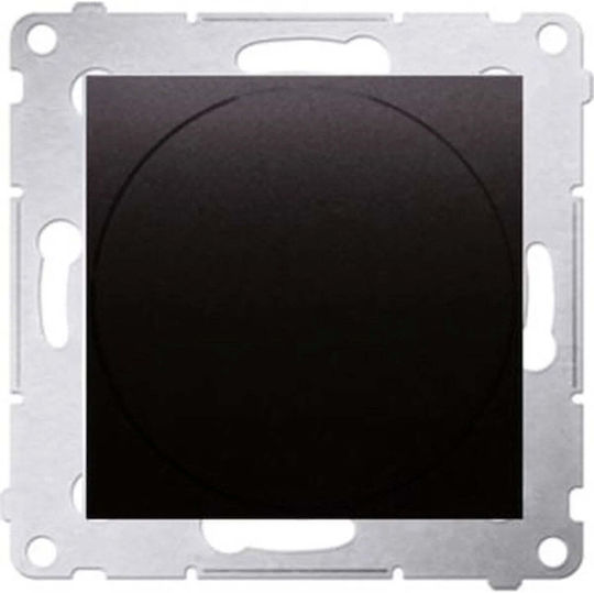 Kontakt-Simon Îngropat Comutator Dimmer fără Cadrul LED Rotativ în Ecru Culoare