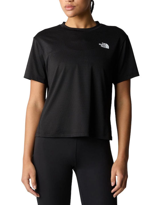 The North Face Damen Sport T-Shirt Schwarz