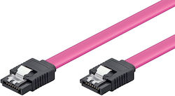 Microconnect 7 pini SATA III - 7 pini SATA III Cablu 30cm Roșu (SAT15003C)
