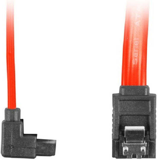 Lanberg 7-Pin SATA II to 7-Pin SATA II Cable 100cm Red (CA-SASA-13CC-0100-R)