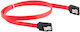 Lanberg 7-Pin SATA II - 7-Pin SATA II Kabel 50cm Rot (CA-SASA-14CC-0050-R)