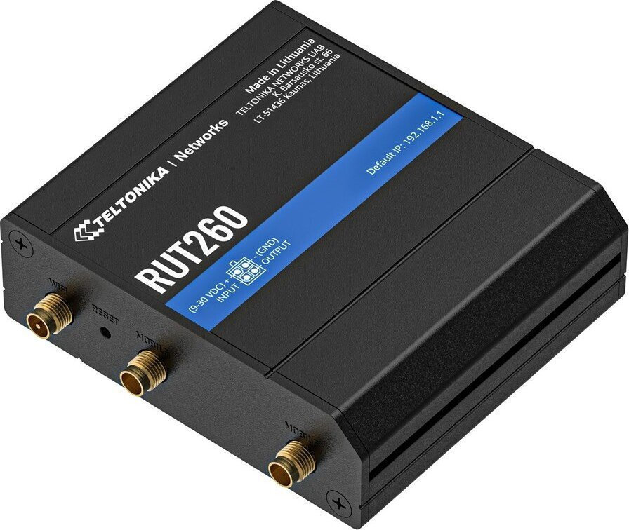 Teltonika RUT260 Ασύρματο 4G Router Wi‑Fi 4