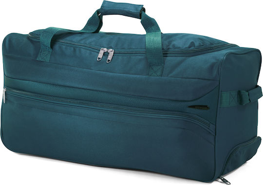 Benzi Sack Voyage 63lt Petrol with Wheels Fabric L65xW30xH32cm