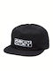 Impact Snapback Cap Black