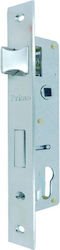 Testa Recessed Lock with Cylinder and Center 20mm