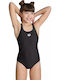 Arena Dynamo Kinder Badeanzug Einteilig Black