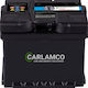 Carlamco Batterie Auto mit Kapazität 51Ah