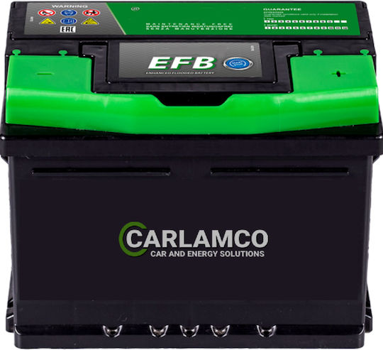 Carlamco Batterie Auto mit Kapazität 62Ah Start/Stopp
