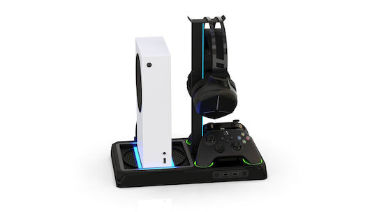 iMP Gaming Controller-Ladestation 2 Controller Xbox Series X/S mit LED-Beleuchtung Schwarz