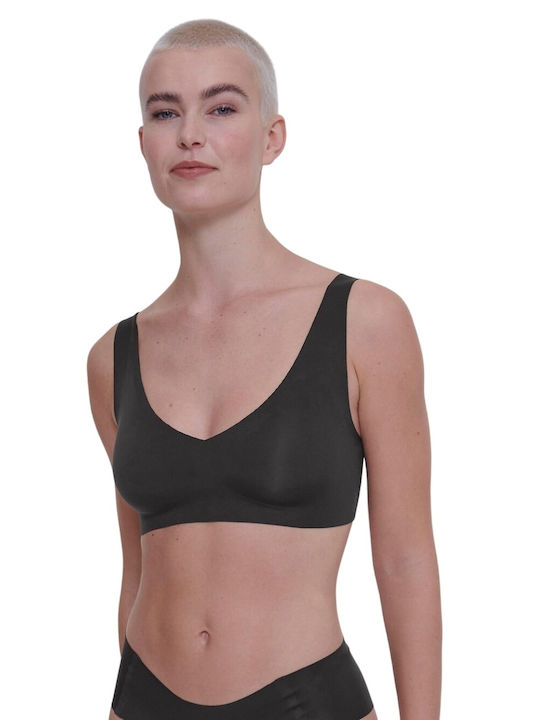 Sloggi Feel 2.0 Bralette Γυναικείο Μπουστάκι Μαύρο