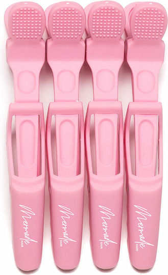 Mermade Hair Set Haarclips Rosa 4Stück