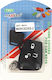 Silicone Car Key Cover Case with 3 Buttons for Mercedes Benz Black