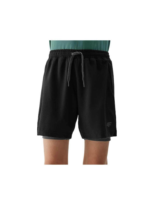 4F Kids Shorts/Bermuda Fabric Black