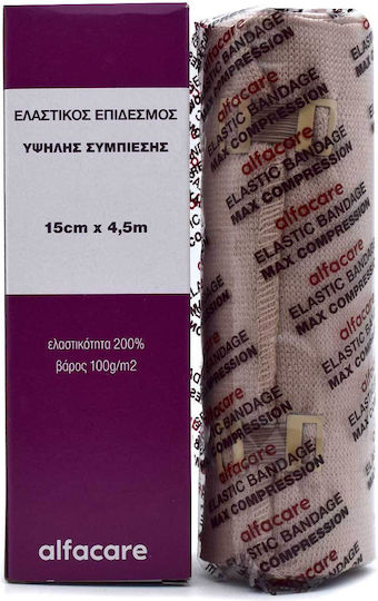 Alfa Care Max Compression Bandaj Elastic 450 x 15cm