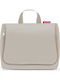 Toiletry Bag in Beige color 28cm