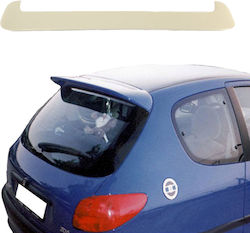 Motordrome Car Rear Spoiler Roof from Polyurethane Peugeot 206