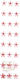 Next Decorative Element for DIY Crafts Red 24pcs