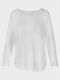 G Secret Women's Long Sleeve Sweater White