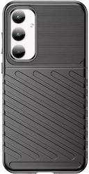 Hurtel Armored Back Cover Silicone Durable Black (Samsung Galaxy A35)