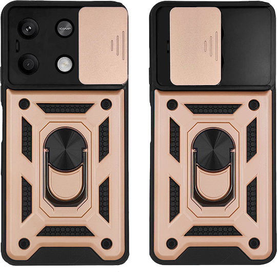 Sonique Back Cover Σιλικόνης / Πλαστικό Ροζ Χρυσό (Redmi Note 13 5G)