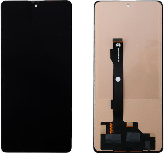 Екран със Сензорен Механизъм за Xiaomi Redmi Note 12 Pro 5G, Poco X5 Pro 5G (Черен)