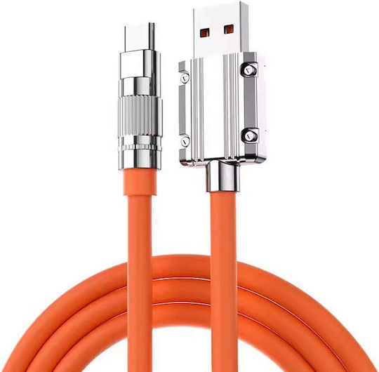 Leewello USB-C to Lightning Cable 120W Πορτοκαλί 1.2m (49303644)