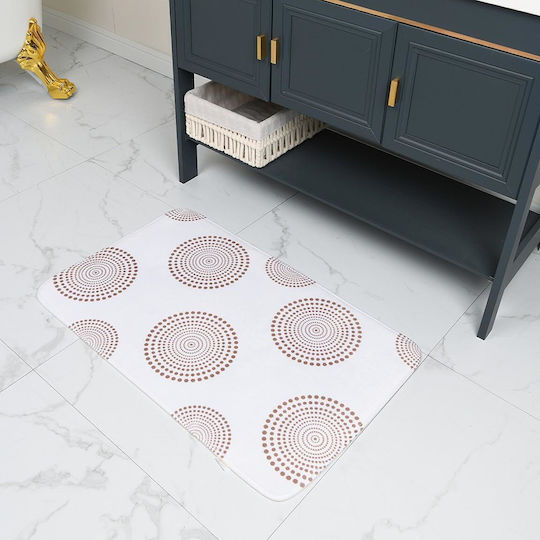 Inter Ceramic Bath Mat ICSC203WBM White 50x80cm