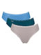 Sloggi 24/7 Weekend Baumwolle Damen Slip 3Pack Petrol