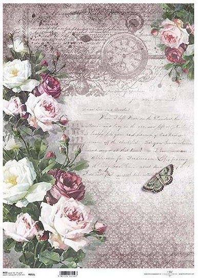 Next Roses 3 Оризова хартия Декупаж 3бр