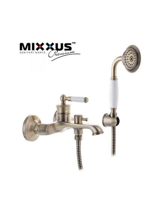 Mixxus Mixing Bathtub Shower Faucet Bronze