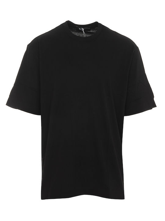 Nineteen Apparel Club Men's Short Sleeve Blouse Black