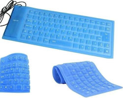 Yelandar Silicone Keyboard Πληκτρολόγιο Μπλε