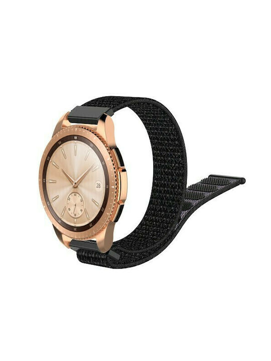 Каишка Текстил Черен (Amazfit GTS 2 / GTS 2 Mini / GTS 2e - Амазфит GTS 2 / GTS 2 Mini / GTS 2e)