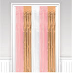 Amscan Curtain for Party in Pink color