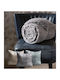 Amo La Casa Cubotti Fleece Blanket Single 150x200cm Beige