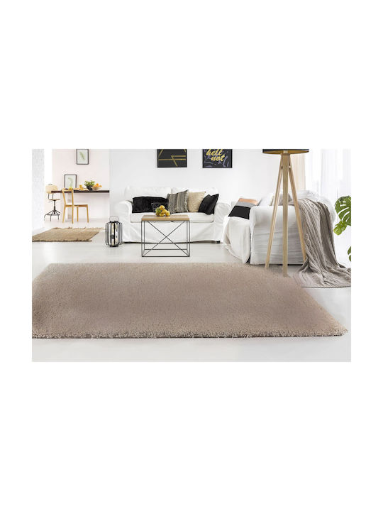 Eco-Carpet Χαλί Τζακιού Ορθογώνιο Γκρι/Μπεζ 200...