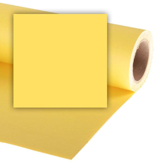Colorama Φωτογραφικό Φόντο Χάρτινο 135x1100εκ. Κίτρινο