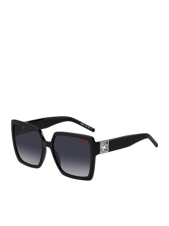 Boss Feminini Ochelari de soare cu Negru Cadru și Negru Degrade Lentilă HG 1285/S 807/9O