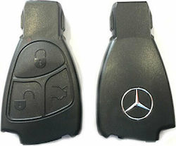 Κέλυφος Τηλεκοντρόλ Αυτοκινήτου με 3 Κουμπιά για Mercedes Benz / Smart