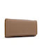 Lavor Large Leather Women's Wallet with RFID Nude