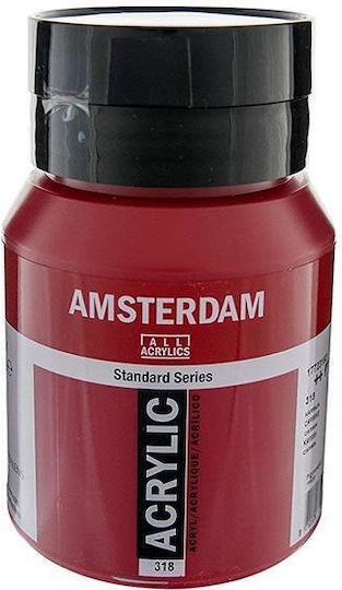 Royal Talens Amsterdam Acrylic Paint Set Carmin 318 500ml 1pcs