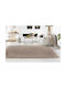 Eco-Carpet Rug Fireplace Rectangular Grey/beige
