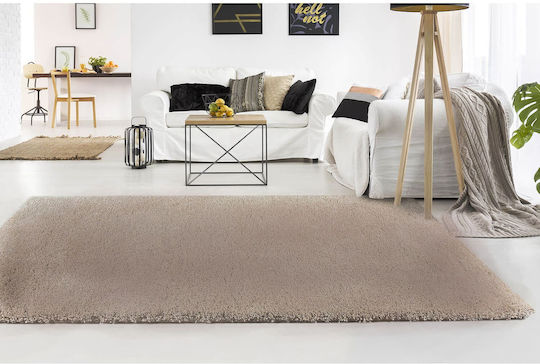 Eco-Carpet Rug Fireplace Rectangular Grey/beige