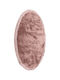 Eco-Carpet Antiderapant Covor Rectangular Shaggy Din blană cu franjuri ROZ