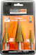 Uruisi Star Set of 3 Conical Drills HSS Titanium for Metal 4-32mm