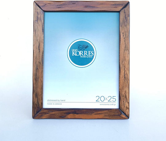 Korres Craft Wooden Photo Frame with Brown Frame Colour