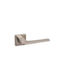 Convex 1495 Middle Door Matte Lever with Rosette for Both Sides Placement Nickel Matt Pair