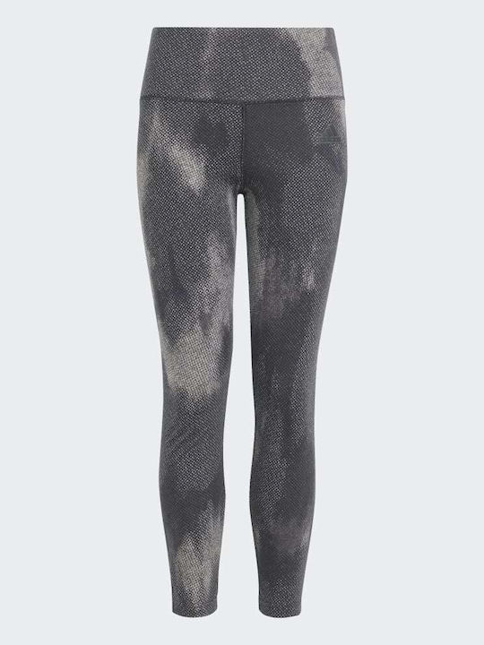 Kids Legging Sports Cropped Black Tights